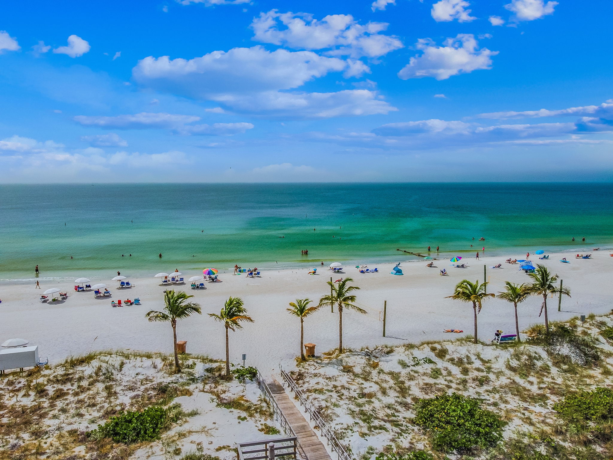 Gulf coast shoreline